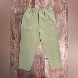 Allison Daley Sage Green Chinos Size: 12P